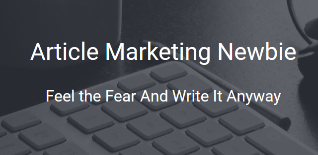 Article_Marketing_Newbie